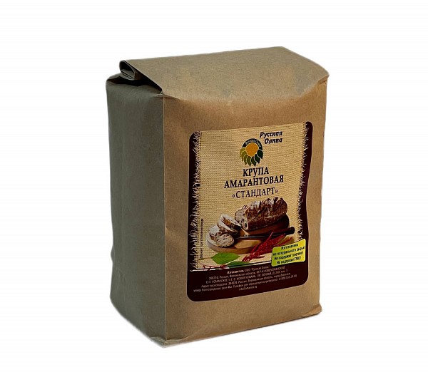 Крупа амарантовая «Стандарт» ТМ «Русская Олива» 500 г