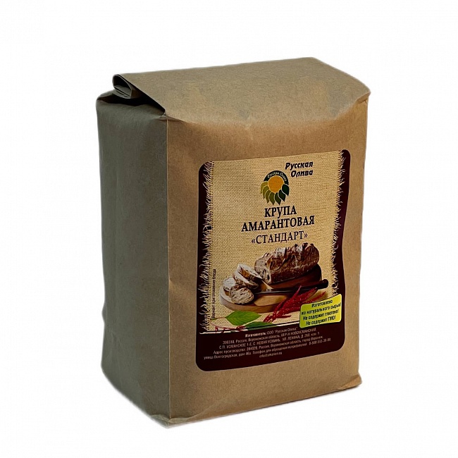 Крупа амарантовая «Стандарт» ТМ «Русская Олива» 500 г