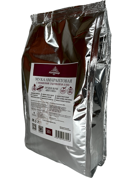 Мука амарантовая высокобелковая ТМ ВЭИК, 500 г.