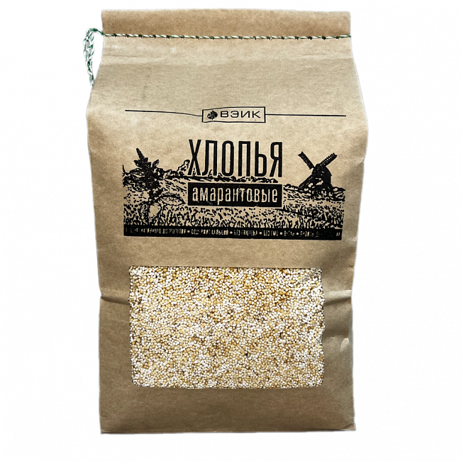 Хлопья амарантовые моментального приготовления, 550 г.