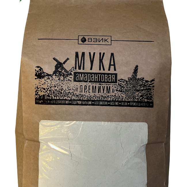 Мука амарантовая Премиум  ТМ ВЭИК, 1,5 кг.