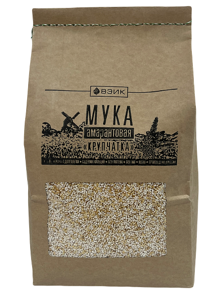 Мука амарантовая КРУПЧАТКА ТМ ВЭИК, 700 г.