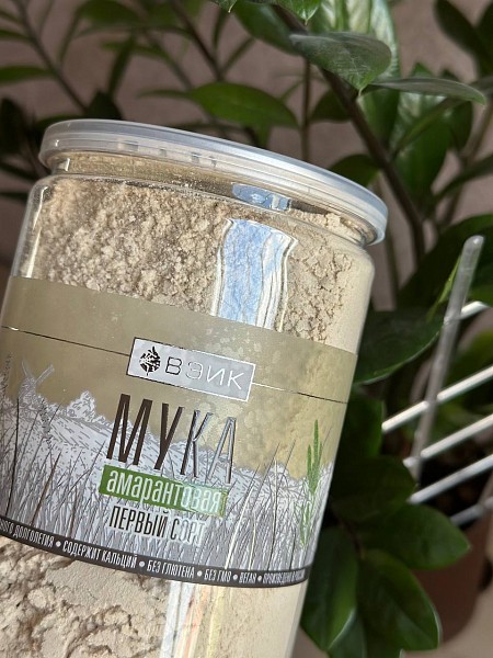 Мука амарантовая 1 сорта ТМ «ВЭИК» 400 г
