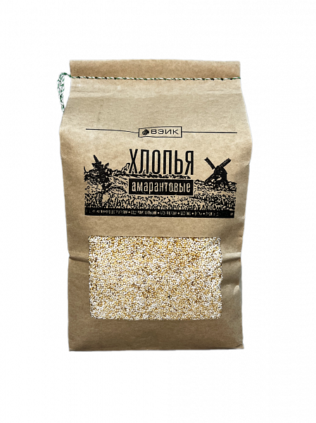 Хлопья амарантовые моментального приготовления, 550 г.