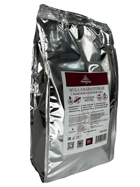 Мука амарантовая высокобелковая ТМ ВЭИК, 500 г.