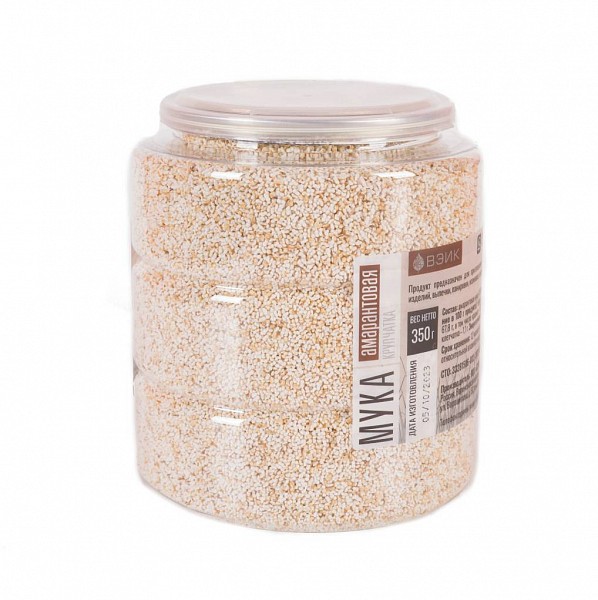 Мука амарантовая КРУПЧАТКА ТМ «ВЭИК» 350 г